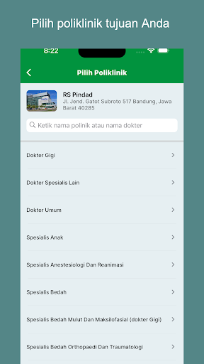 RSU Pindad Mobile Screen 2