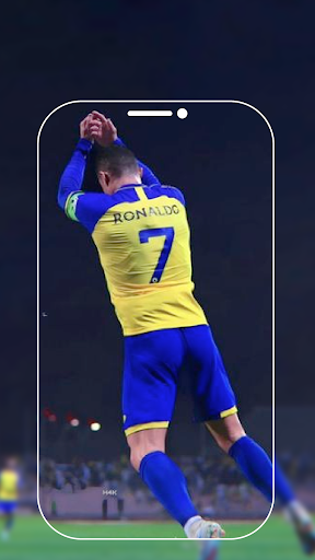 Ronaldo Al Nassr Wallpaper 4k Screen 3