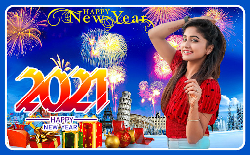 New Year Photo Editor 2021  Happy New Year Frames