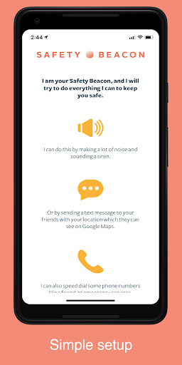 Safety Beacon Screen 2