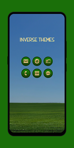 Metallic Green - Gold Icons Screen 3
