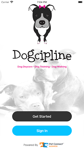 Android application Dogcipline screenshort