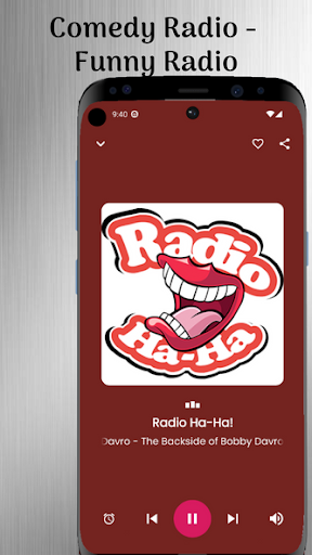 Android application Comedy Radio - Funny Radio screenshort