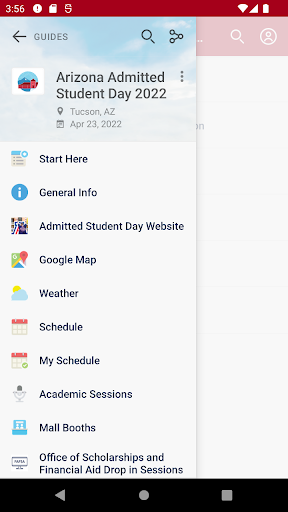 Arizona Guidebook Screen 2