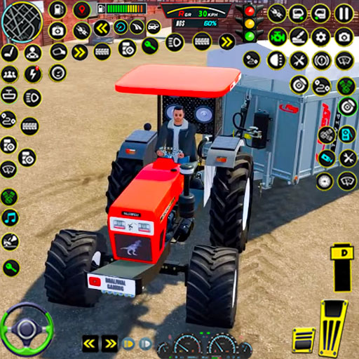 Indian Tractor Games Simulator download Icon
