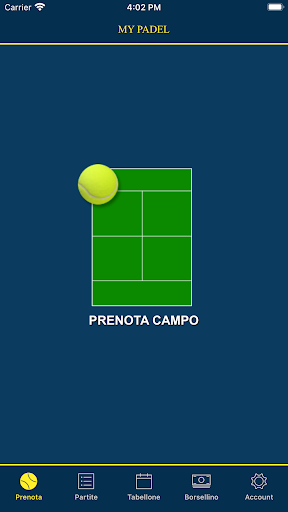 MyPadel Screen 2