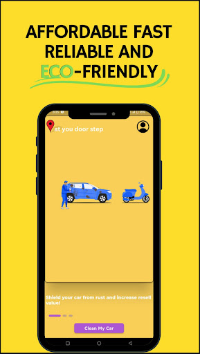 Android application DUSTOFF screenshort