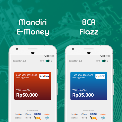 Ceksaldo: Semua Kartu Tol/KRL Screen 2