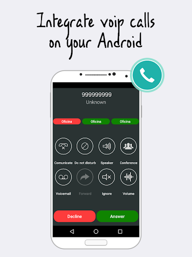 Android application VoIP Duocom screenshort
