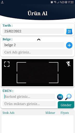 Asistan Sayım Screen 2