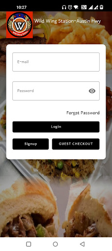 Android application Wild Wing Station-Austin Hwy screenshort