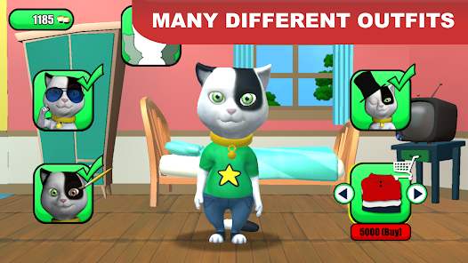 Captura de Pantalla 19 Talking Baby Cat Max Juegos android