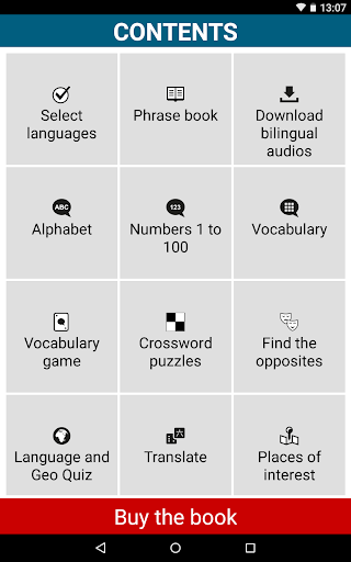 Screenshot of Learn Lithuanian  50 languages
