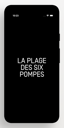 Android application La Plage des Six Pompes screenshort