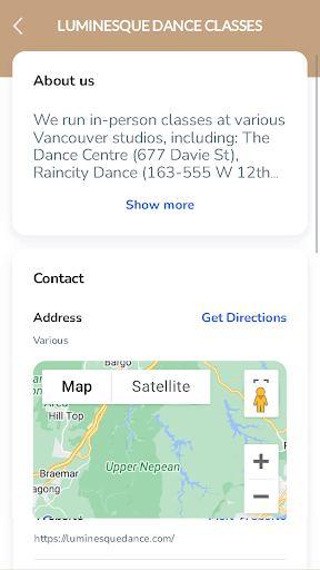 Android application Luminesque Dance screenshort
