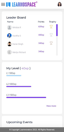 Learnospace Screen 3