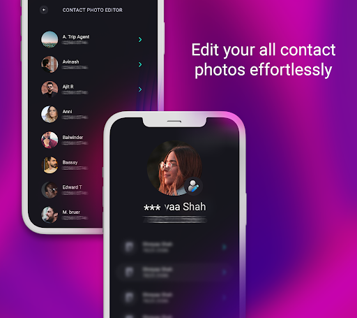 Android application Contact Photo : Add/Change screenshort
