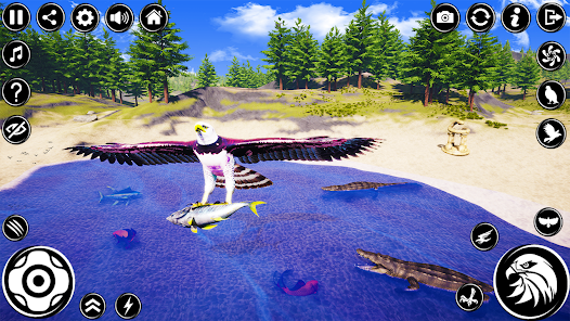 Imágen 3 eagle simulator: juegos caza android