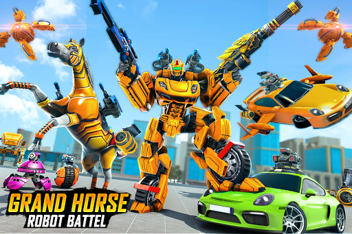 Horse Robot Transforming Game: Robot Car Game 2020 1.12 screenshots 15