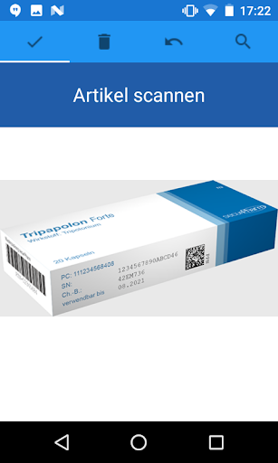 Android application securscan screenshort