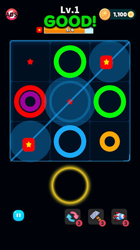 Color Rings Mania: Puzzle Game Screen 3