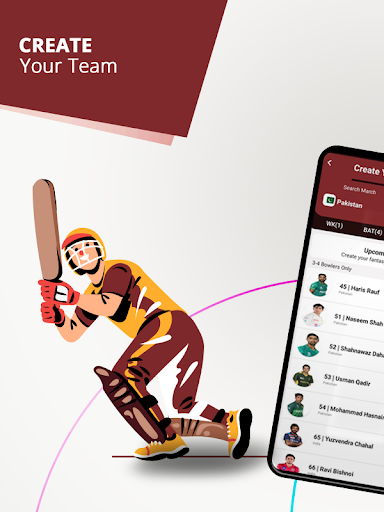 Cricflu Fantasy League Screen 3