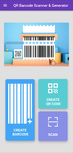 Android application QR Barcode Scanner & Generator screenshort