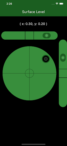 Surface Level Measuring Screen 3