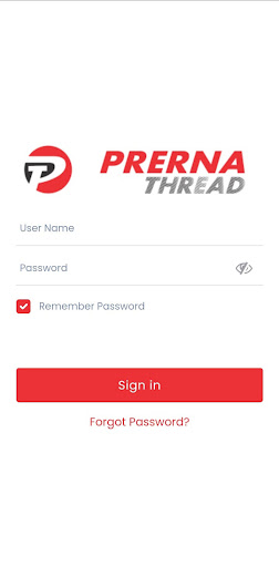 Android application Prerna Ordering APP screenshort