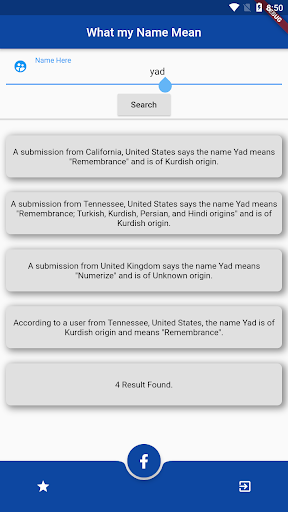 What Does my Name Mean? Screenshot 1 - AppWisp.com