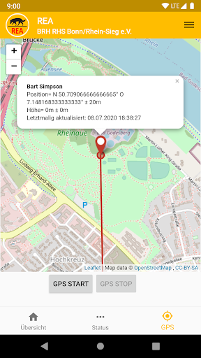 Android application Rettungshunde Einsatz App screenshort