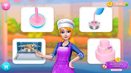 Very Attractive Game Make Cake  Delicious Cake Bakery Game Cake Master by  tK3Games 