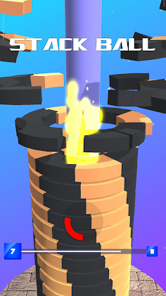 Stack ball 3D game - Screenshot 3