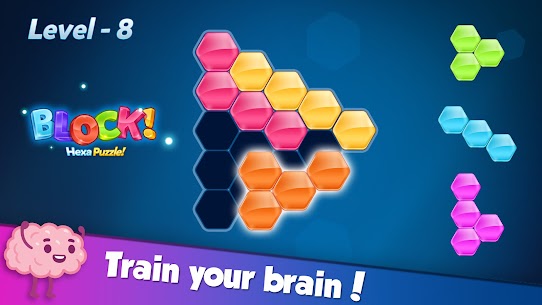 حاجز! Hexa Puzzle MOD APK (الفوز التلقائي) 1