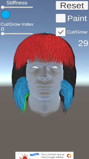 Hair Cutting Physics Screen 3