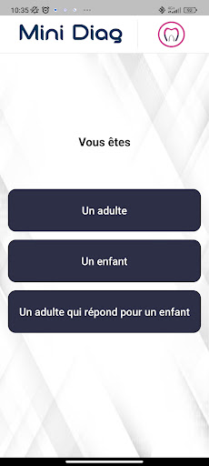 Android application Minidiag screenshort
