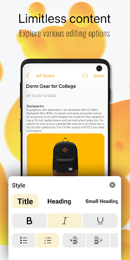 App preview
