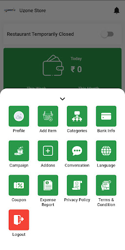 Uzones business Suite Screen 2