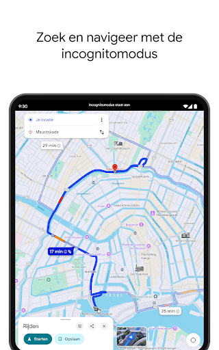 Google Maps: Navigatie en OV