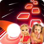 Cover Image of Download Diana & Roma - Beat Hop Tiles  APK