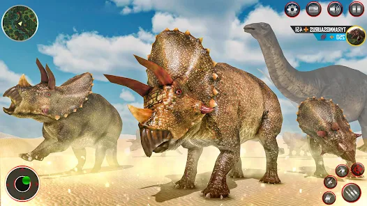 Simulador de dinossauro final assustador Jogo de tiro em 3D: evolução do  mundo do monstro jurássico real Jogos de caça de animais selvagens -  Mesclar