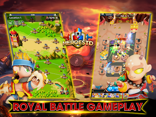 HeroesTD: Esport Tower Defense - Strategy - games