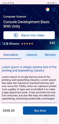 ValuxLMS Screen 3