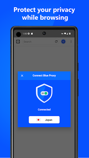 Blue Proxy Browser VPN Screen 2
