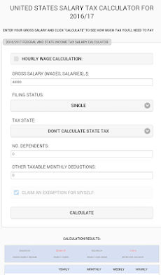 US Salary Tax Calculatorのおすすめ画像2
