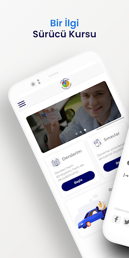 Android application Özel Bir İlgi Sürücü Kursu screenshort