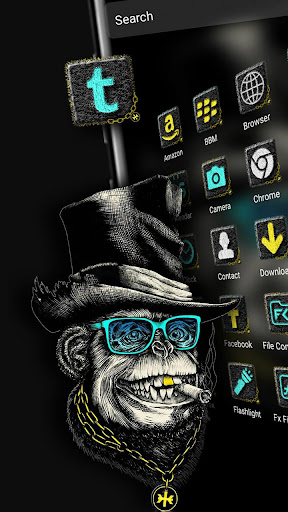 Monkey Swag Launcher Theme