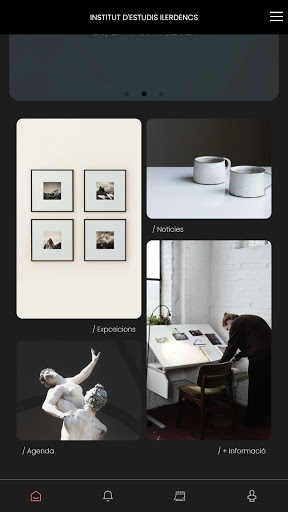 Android application Institut Estudis Ilerdencs screenshort