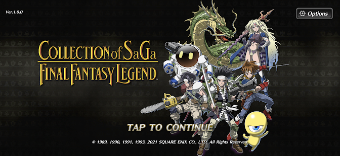 SAMMLUNG von SaGa FF LEGEND Screenshot