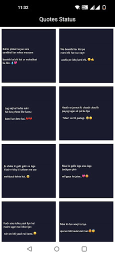 Quotes Status App - Daily Post Screen 2